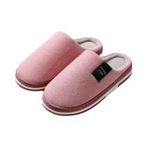 Chinelos De Algodão Para Homens E Mulheres Outono Inverno Antiderrapantes Quentes Leves Duráveis