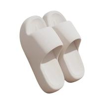 Chinelos De Banheiro Unissex Antiderrapantes Com Sola Macia Em EVA, Plataforma Grossa, Estilo Nuvem,