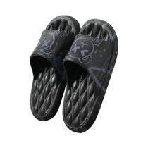 Chinelos De Dedo Masculinos plus Size 48 Com Estampa De Grafite, EVA, Para Uso Interno E Externo,