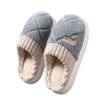 Chinelos De Inverno Femininos Casuais Para Uso Interno, Com Solado Macio, Antiderrapante, Térmicos,