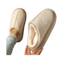 Chinelos De Inverno Femininos De Pelúcia Luxuosos, Designer, Casuais, Plataforma, Para Uso Interno, Chinelos De Inverno Femininos De Pelúcia Luxuosos, Designer, Casuais, Plataforma, Para Uso Interno,