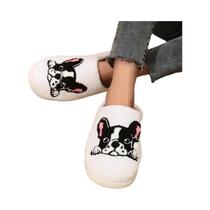 Chinelos De Inverno Femininos Fluffy Com Estampa De Animais De Desenho Animado, Slides De Pelúcia Chinelos De Inverno Femininos Fluffy Com Estampa De Animais De Desenho Animado, Slides De Pelúcia