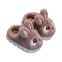 Chinelos De Inverno Impermeáveis E Quentes Para Crianças, Antiderrapantes, Fofos, Com Olhos Grandes