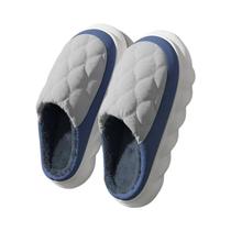 Chinelos De Inverno Masculinos Impermeáveis De Tamanho Grande Com Forro De Pelúcia, Sapatos Quentes