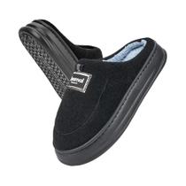 Chinelos De Inverno Masculinos plus Size Em Espuma De Memória Fuzzy, Antiderrapantes, Confortáveis