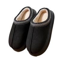Chinelos De Inverno Masculinos Quentes Com Forro De Pelúcia Antiderrapante Sola Grossa De EVA Para Chinelos De Inverno Masculinos Quentes Com Forro De Pelúcia Antiderrapante Sola Grossa De EVA Para