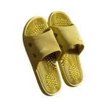 Chinelos De Massagem Antiderrapantes Masculinos Para O Verão, Sola Macia, Cor Sólida, Sandálias