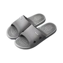 Chinelos De Massagem Antiderrapantes Masculinos Para O Verão, Sola Macia, Cor Sólida, Sandálias Chinelos De Massagem Antiderrapantes Masculinos Para O Verão, Sola Macia, Cor Sólida, Sandálias