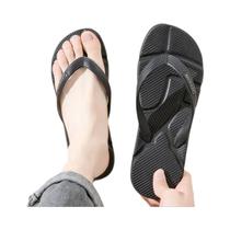 Chinelos De Massagem Antiderrapantes Pretos Para Homens Tamanho Grande 50, Chinelos De Praia