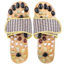 Chinelos de massagem Comfecto Acupressure com Earth Stone
