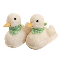 Chinelos de pelúcia fofos para mulheres, Fluffy Cartoon House