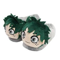 Chinelos de pelúcia My Hero Academia Midoriya Izuku para crianças 35-42 - Yiweisai Chinelos de pelúcia My Hero Academia Midoriya Izuku para crianças 35-42 - Yiweisai