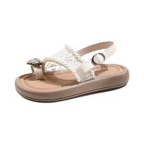 Chinelos De Pérola Para Meninas, Sandálias De Praia Antiderrapantes, Versáteis E Casuais Chinelos De Pérola Para Meninas, Sandálias De Praia Antiderrapantes, Versáteis E Casuais