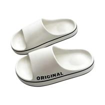 Chinelos De Praia Femininos Em Cores Sólidas Feslishoet Antiderrapantes Para Banheiro De Verão