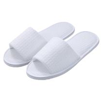 Chinelos de spa KHC-KHF Velvet Open Toe, 5 pares com malas de viagem