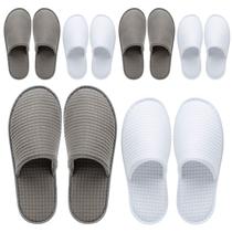Chinelos de spa OSTADARRA, antiderrapantes, descartáveis, laváveis, 6 pares Chinelos de spa OSTADARRA, antiderrapantes, descartáveis, laváveis, 6 pares