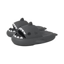 Chinelos De Tubarão Femininos De Verão Antiderrapantes Em EVA, Sandálias Para Uso Interno E Externo,