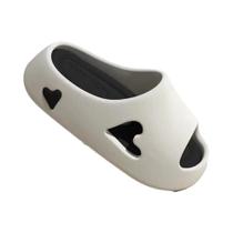 Chinelos De Verão Femininos Em Cores Sólidas, Antiderrapantes E Grossos, Moda Para Praia E Banho,