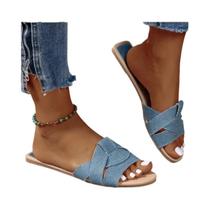 Chinelos De Verão Femininos Em Cores Sólidas, Sapatos De Designer, Zapatos De Mujer