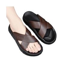 Chinelos De Verão Masculinos Estilosos Com Ponta Aberta, Solado Macio, Antiderrapante, Calçados De Chinelos De Verão Masculinos Estilosos Com Ponta Aberta, Solado Macio, Antiderrapante, Calçados De