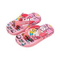 Chinelos De Verão Para Meninas Hellokitty Sanrios Com Estampa De Desenho Animado Kawaii