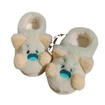Chinelos Doodle Cat Warm Plush, antiderrapantes, para uso interno, unissex Chinelos Doodle Cat Warm Plush, antiderrapantes, para uso interno, unissex