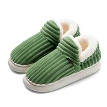 Chinelos Drecage Fuzzy para mulheres e homens com espuma viscoelástica verde Chinelos Drecage Fuzzy para mulheres e homens com espuma viscoelástica verde
