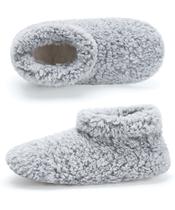 Chinelos felpudos Cozylook para mulheres em ambientes fechados e quentes, quarto cinza 7-8 Chinelos felpudos Cozylook para mulheres em ambientes fechados e quentes, quarto cinza 7-8
