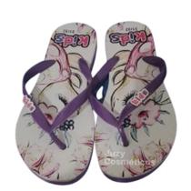 Chinelos Feminino Infantil Kids Roxo