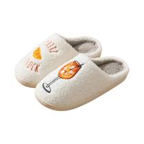 Chinelos Femininos Confortáveis E Macios Com Design Aperol Spritz, Presente Para Festa Ou Chá De