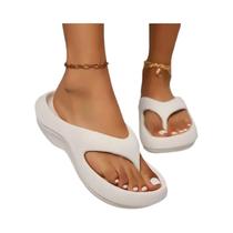 Chinelos Femininos de Plataforma com Solado Antiderrapante - Tamanco de Praia em EVA