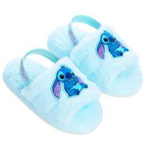 Chinelos femininos fofos Disney Stitch, sapatos confortáveis Mule House presentes Stitch para mulheres (azuis, 6 EUA)