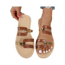 Chinelos Femininos Leves E Macios Para O Verão, Pantufas Para Usar Em Casa, Sandálias Rasteiras,