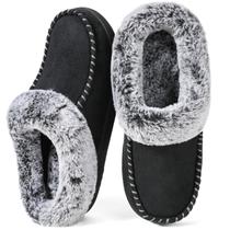 Chinelos femininos ULTRAIDEAS, espuma viscoelástica, forrada com pele, sola rígida Chinelos femininos ULTRAIDEAS, espuma viscoelástica, forrada com pele, sola rígida