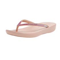 Chinelos FitFlop IQushion Ombre Sparkle femininos bege Chinelos FitFlop IQushion Ombre Sparkle femininos bege