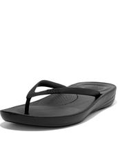 Chinelos FitFlop iQushion Rubber preta Chinelos FitFlop iQushion Rubber preta