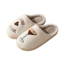 Chinelos Fluffy Espresso Martini Para Mulheres, Confortáveis E Aconchegantes, Para Despedida De Chinelos Fluffy Espresso Martini Para Mulheres, Confortáveis E Aconchegantes, Para Despedida De