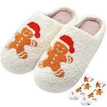 Chinelos FOCUSIN Christmas Reindeer para mulheres tamanho 7.5 vermelhos Chinelos FOCUSIN Christmas Reindeer para mulheres tamanho 7.5 vermelhos