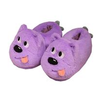 Chinelos Funny Cartoon Dog Plush Warm Winter Shoes Unissex Chinelos Funny Cartoon Dog Plush Warm Winter Shoes Unissex