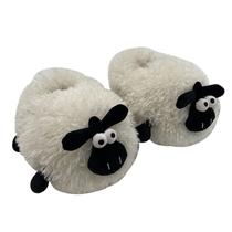 Chinelos Funny Cartoon Sheep Plush Warm Winter House Chinelos Funny Cartoon Sheep Plush Warm Winter House