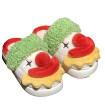 Chinelos Funny Clown Plush Cartoon Winter House Slipper