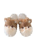 Chinelos Furry Cat Warm Plush, antiderrapantes, para uso interno, unissex Chinelos Furry Cat Warm Plush, antiderrapantes, para uso interno, unissex