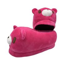 Chinelos Gloom Bear Warm Plush, antiderrapantes, para uso doméstico