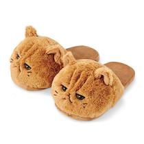 Chinelos Grumpy Cat Plush para adultos, Funny Cartoon Animal H Chinelos Grumpy Cat Plush para adultos, Funny Cartoon Animal H