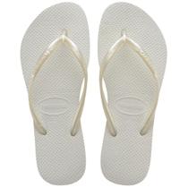 Chinelos Havaianas Slim Fc Feminino Pérola Chinelos Havaianas Slim Fc Feminino Pérola