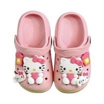 Chinelos Hello Kitty Kawaii Para Crianças, Sandálias De Jardim E Praia Sanrio, Calçados Casuais Para Chinelos Hello Kitty Kawaii Para Crianças, Sandálias De Jardim E Praia Sanrio, Calçados Casuais Para