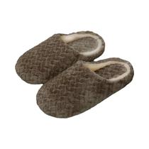 Chinelos Home Fluffy Unisex, Macio, Leve, Anti Slip, Confortável, Interior Slides, Outono, Inverno