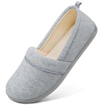 Chinelos HomeTop Femininos Mocassim com Espuma de Memória Antiderrapante Chinelos HomeTop Femininos Mocassim com Espuma de Memória Antiderrapante