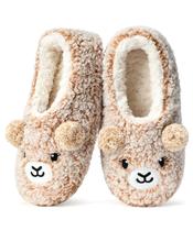 Chinelos Hygknixx Cute Animal Cozy, meias antiderrapantes