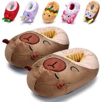 Chinelos IceUnicorn Cute Animal Capivara Toddler Kids Plush